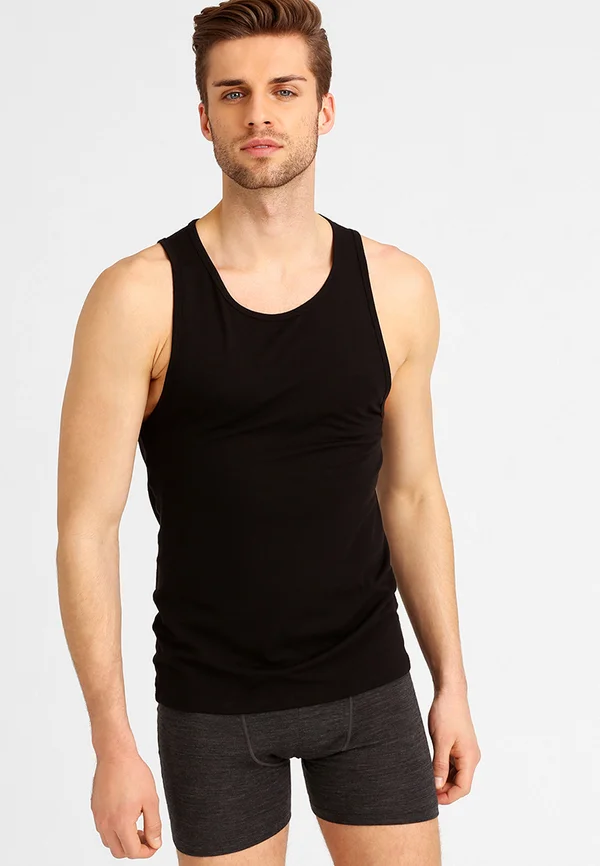 ANATOMICA - Unterhemd/-shirt - BLACK