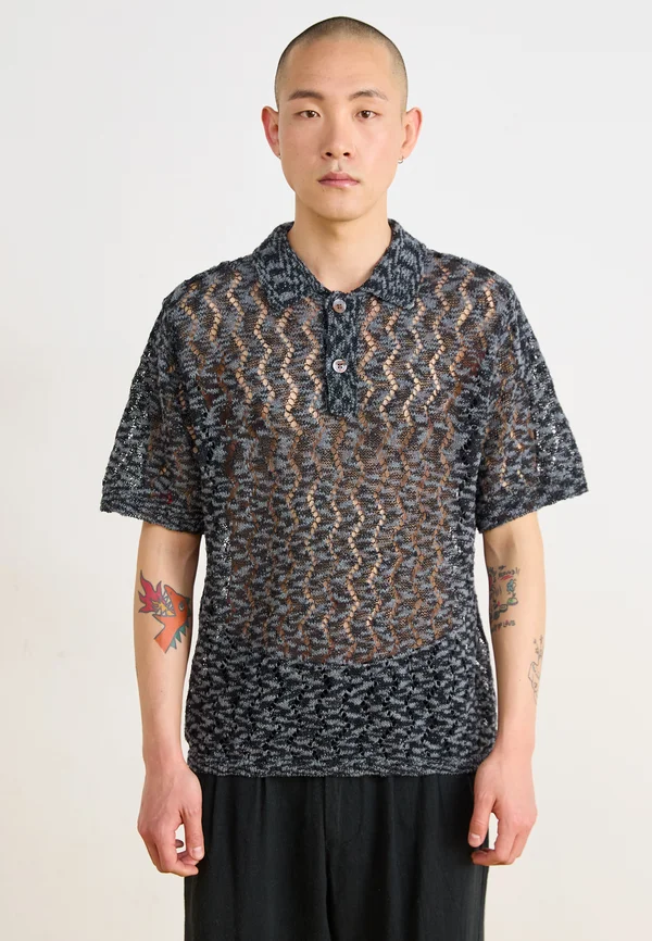 ANDRE - Poloshirt - black