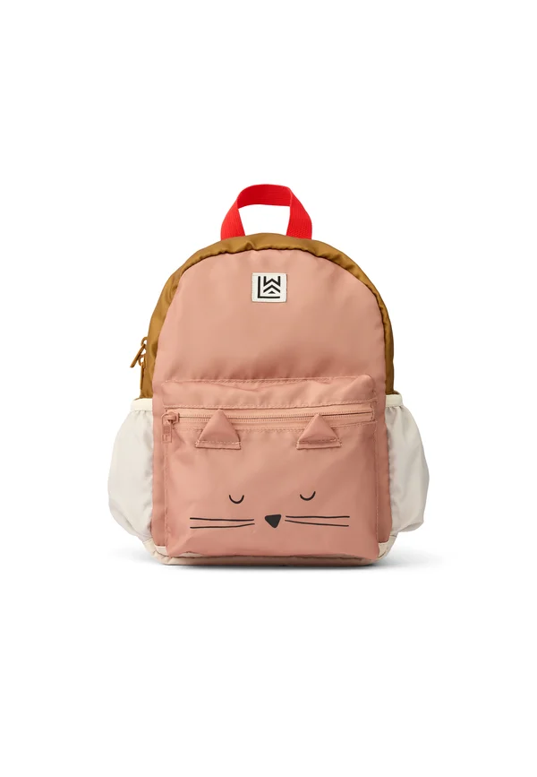 ANDREAS CAT BACKPACK UNISEX - Schulranzen - tuscany rose/multi