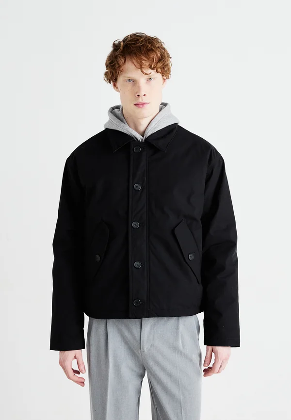 ANDY RELAXED JACKET - Leichte Jacke - black