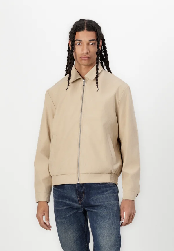 ANGELO - Bomberjacke - stone