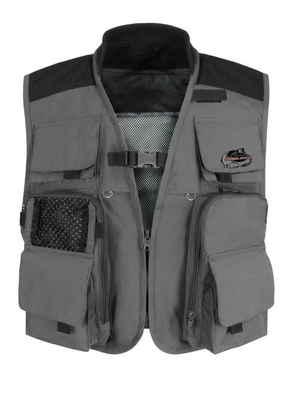 ANGLER - Weste - Grau