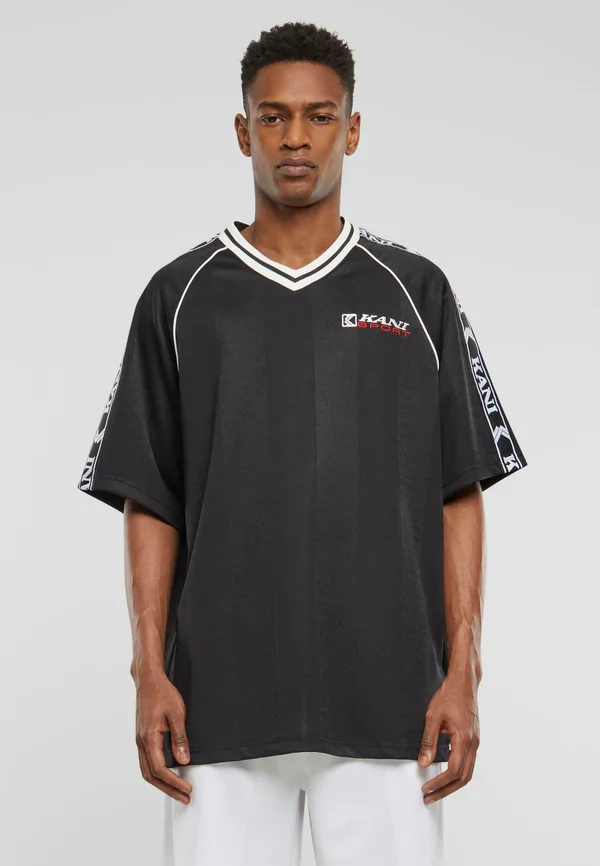 ANI SPORTS SHADOW STRIPE  - T-Shirt print - black