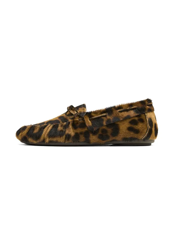 ANIMAL PRINT DECK - Bootsschuh - brown