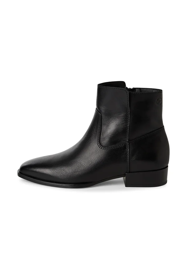 Ankle Boot - black leather-