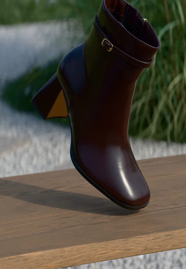 Ankle Boot - bordeaux