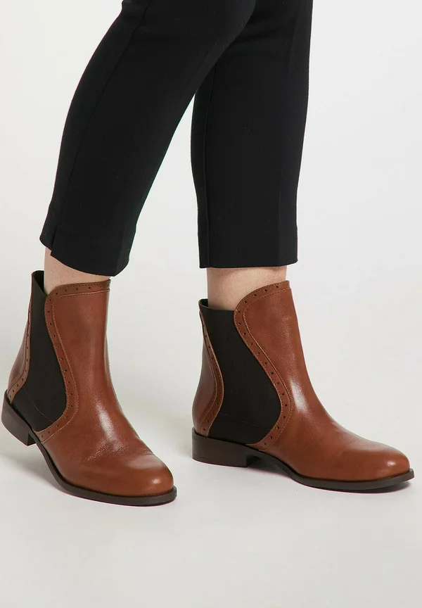Ankle Boot - cognac