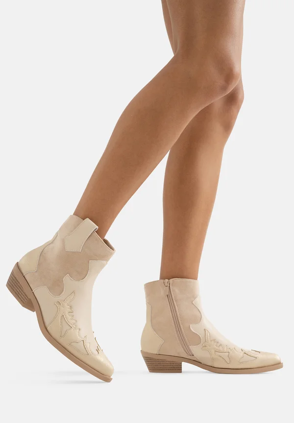 Ankle Boot - goldfarben