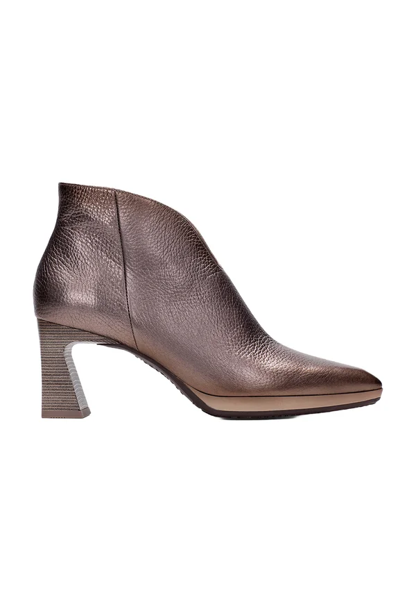 Ankle Boot - metallic grey