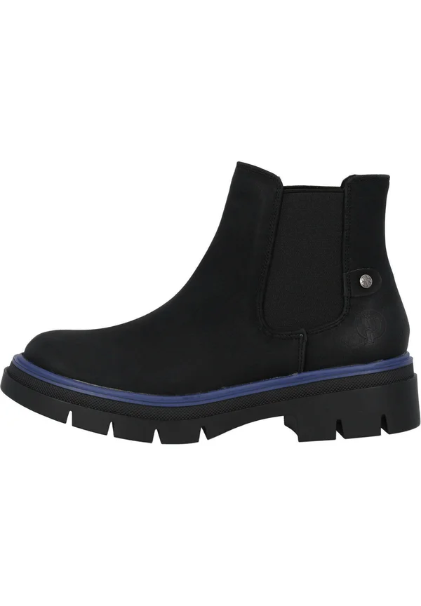Ankle Boot - schwarz blau
