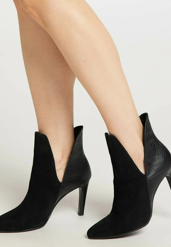 Ankle Boot - schwarz krokodil