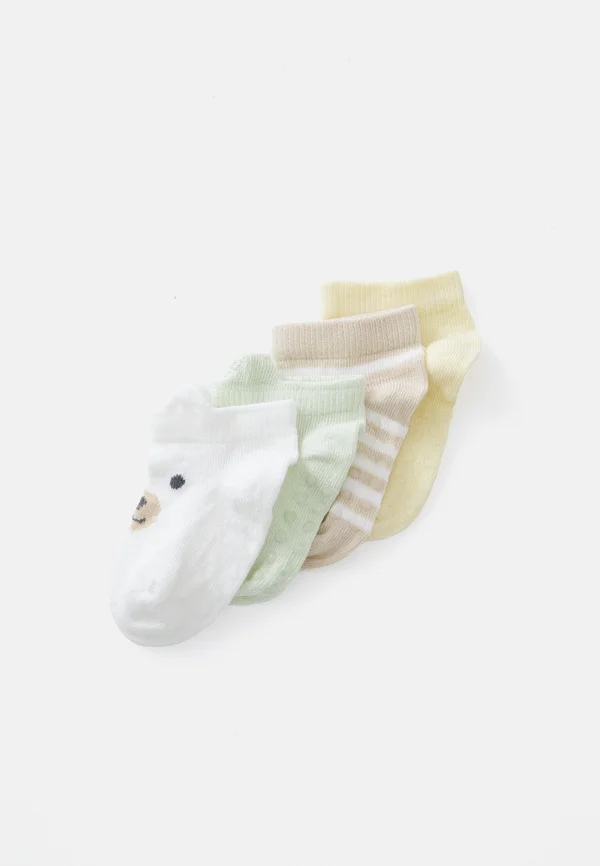 ANKLE UNISEX 4 PACK - Socken - light dusty yellow