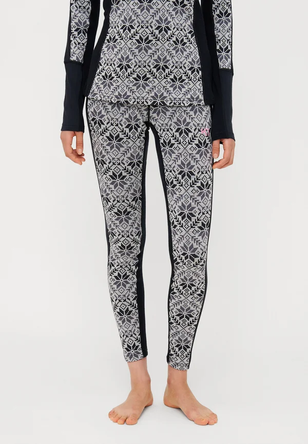 ANNA HIGH WAIST PANTS - Unterhose lang - black