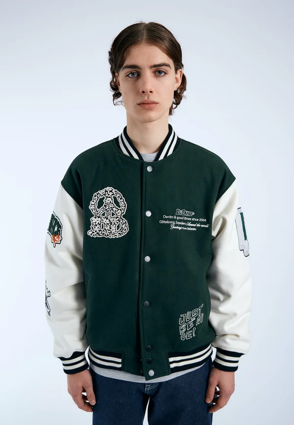 ANNIVARSITY  - Sweatjacke - green patched