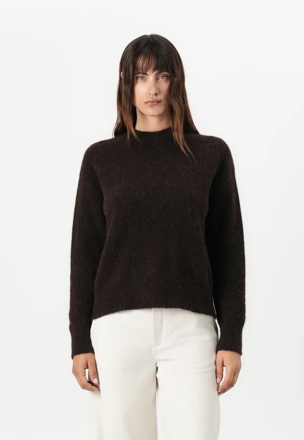 ANOUR  - Strickpullover - black coffee