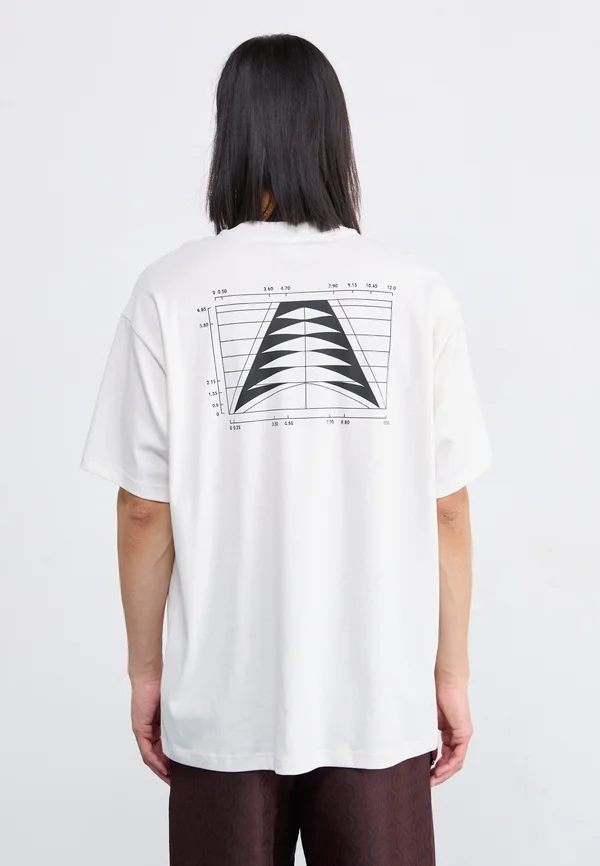 ANTED TEE - T-Shirt print - cloud white
