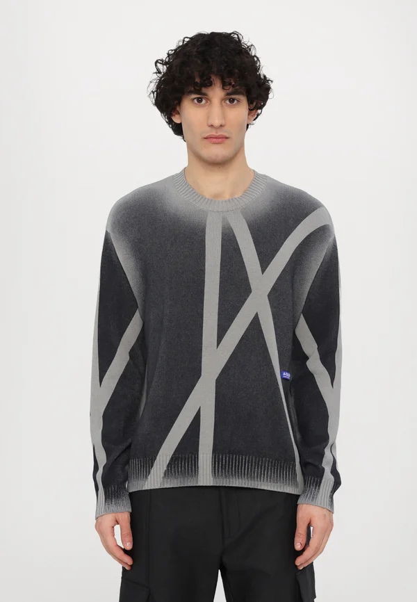 ANTENNA - Strickpullover - black onyx