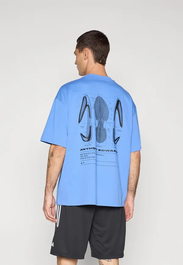 ANTHONY ADWARDS ANTED TEE - T-Shirt print - blue fusion