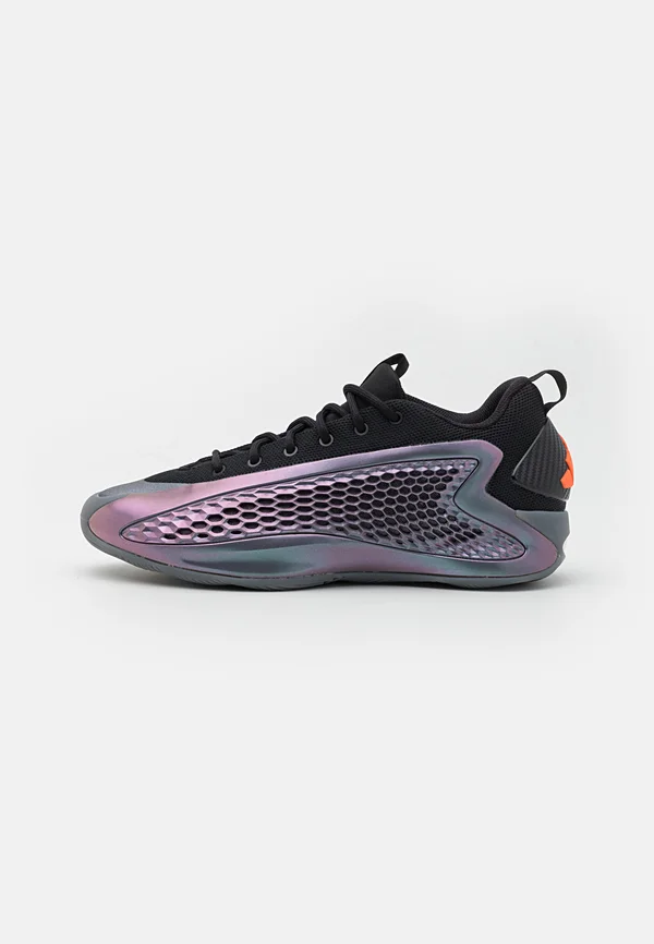 ANTHONY EDWARDS 1  - Basketballschuh - iron metallic/core black/solar orange