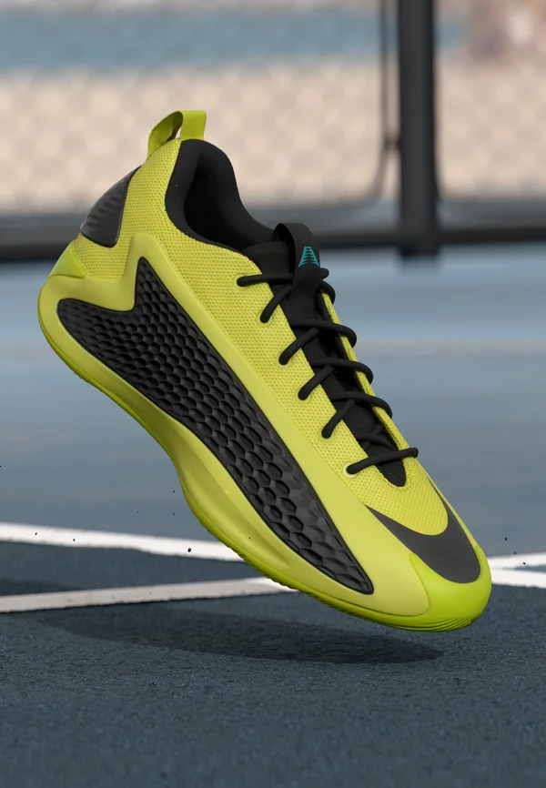 ANTHONY EDWARDS 1 LOW - Basketballschuh - preloved lime/core black/pure teal