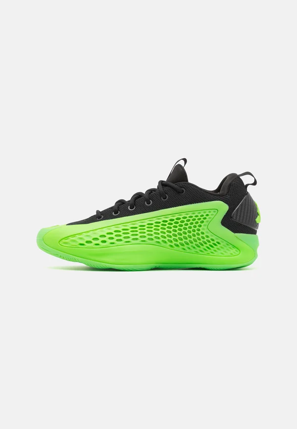 ANTHONY EDWARDS 1 UNISEX - Basketballschuh - lucid lime/aurora ink/core black