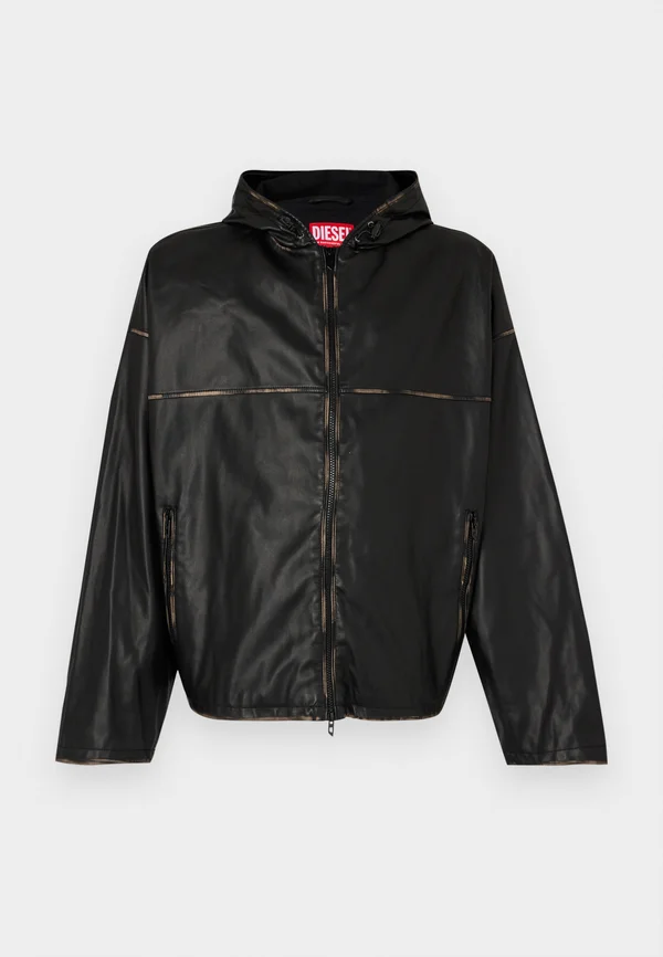 ANTIL UNISEX - Kunstlederjacke - black