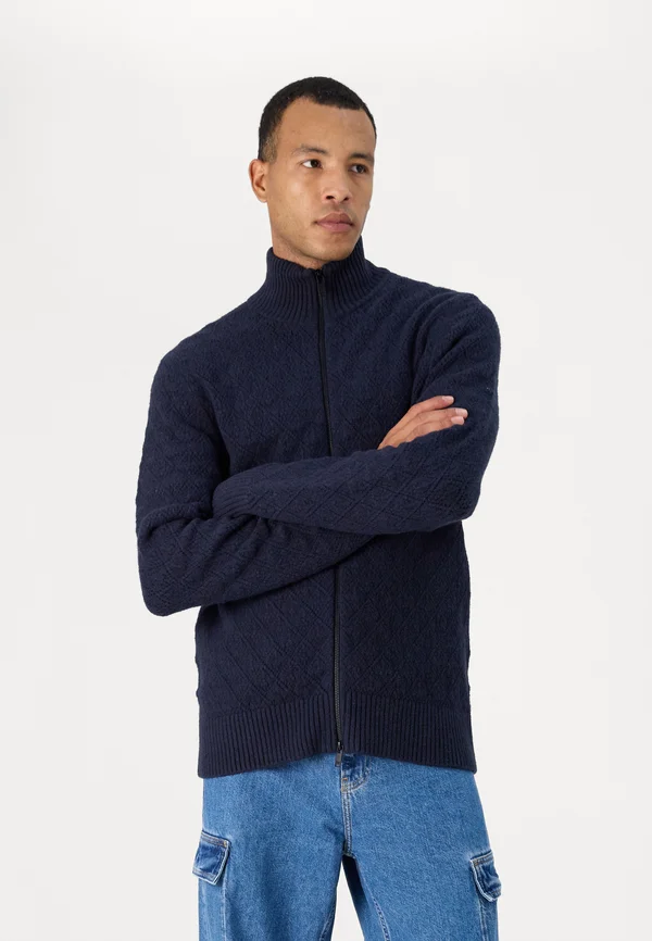 ANTONIO - Strickjacke - blue