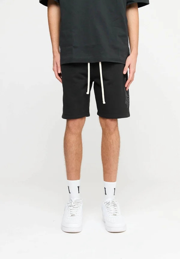 ANXIETY - Jogginghose - black soda washed