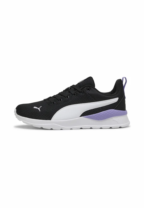 ANZARUN LITE - Laufschuh Straße - black/white/lavender alert