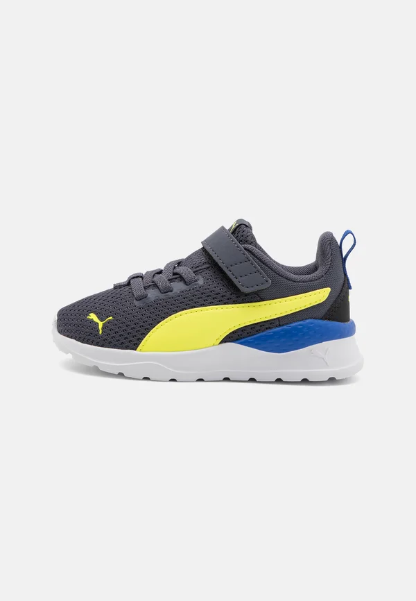 ANZARUN LITE UNISEX - Laufschuh Straße - galactic gray/lemon sherbert/black