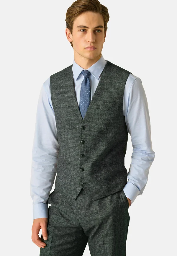 Anzugweste - charcoal grey