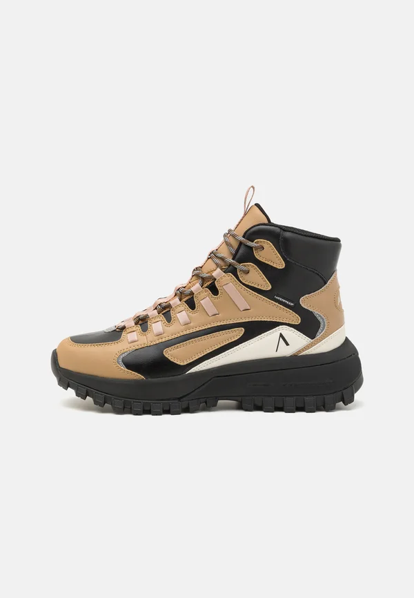 APAZE UNISEX - Sneaker high - raven/tannin