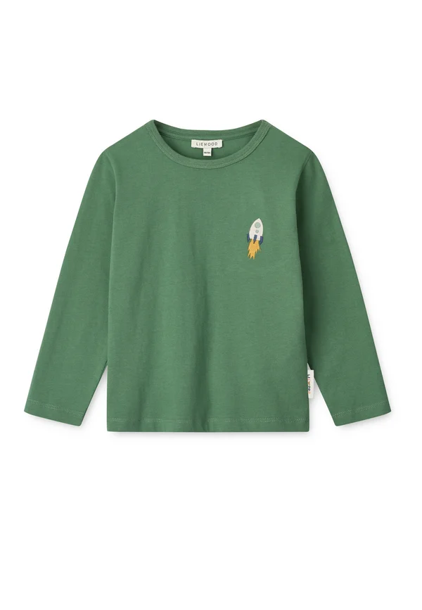 APIA PLACEMENT LONGSLEEVE - Langarmshirt - dusty ivy