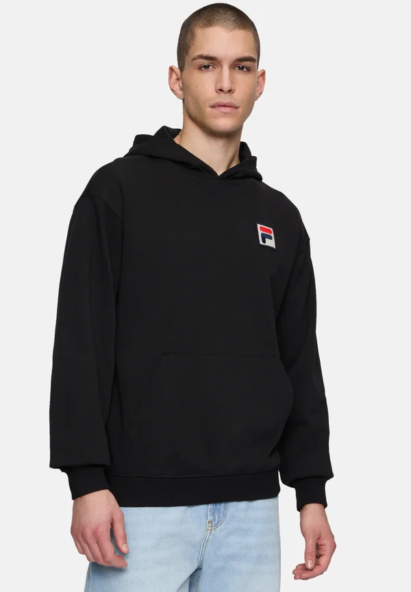 APPAREL BRACKNELL LOOSE - Kapuzenpullover - black