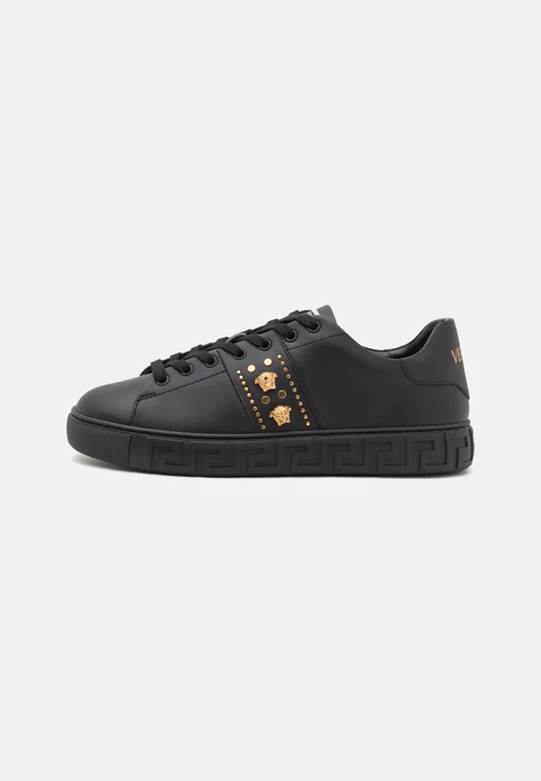 APPLICATION MEDUSE AND STUD - Sneaker low - black/gold