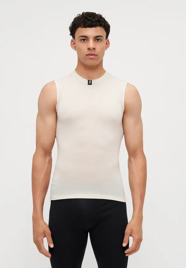 ARC SLEEVELESS BASE LAYER - Unterhemd/-shirt - off white