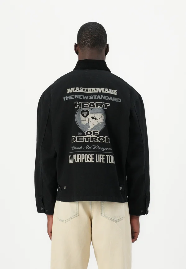 ARCAN GRAPHIC JACKET DEARBORN  - Übergangsjacke - black