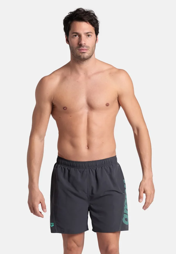 ARENA HERREN FUNDAMENTALS BOXER BEACH SHORTS - Badeshorts - asphalt water