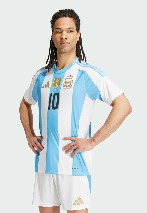 ARGENTINA 24 MESSI HOME - Nationalmannschaft - white   blue burst