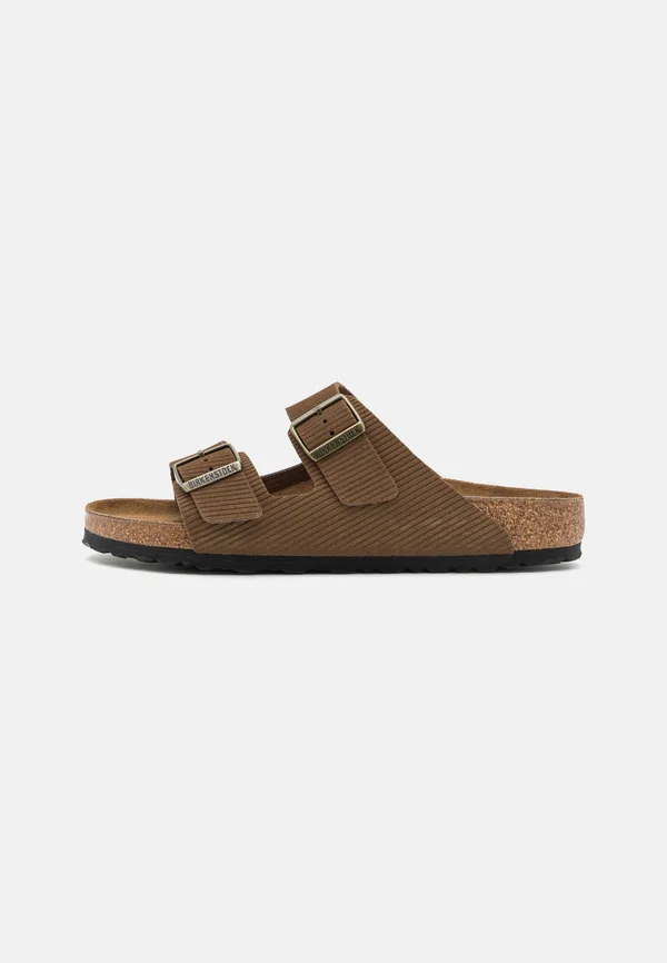 ARIZONA LEVE REGULAR UNISEX - Pantolette flach - dark tea
