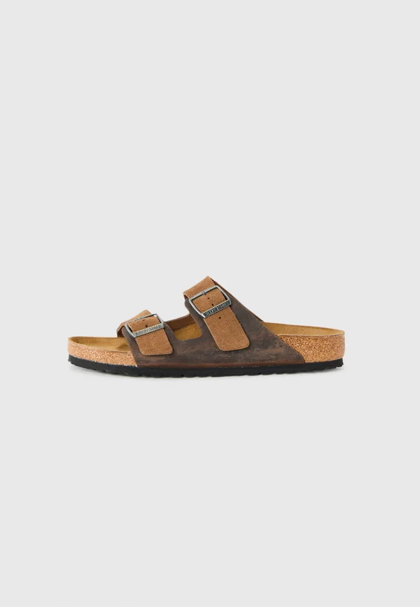ARIZONA LEVE/LEOI DARK TEAN - REGULAR - Riemensandalette - dark tea