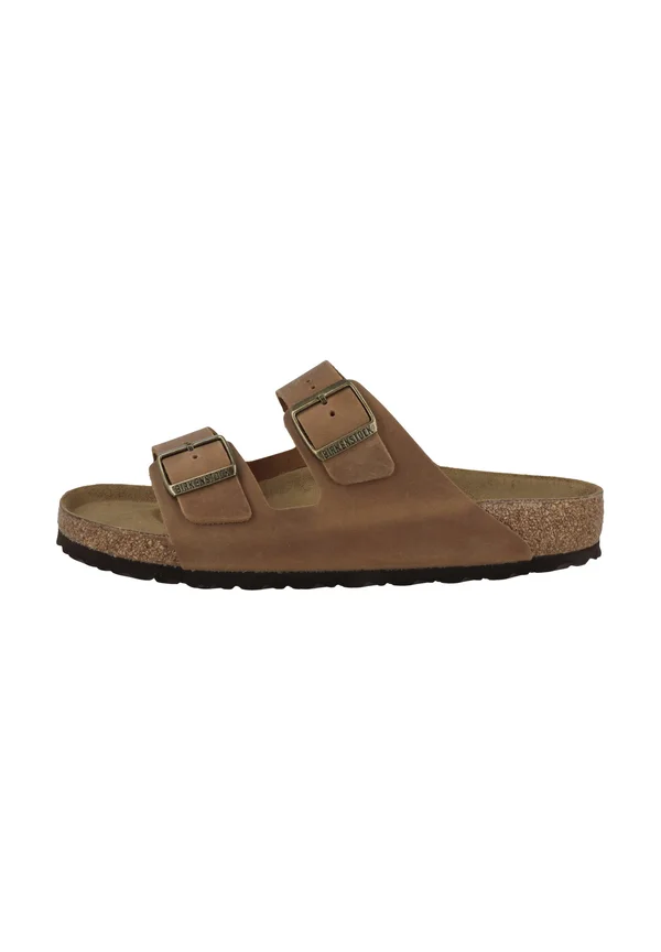 ARIZONA NORMAL UNISEX - Pantolette flach - cognac