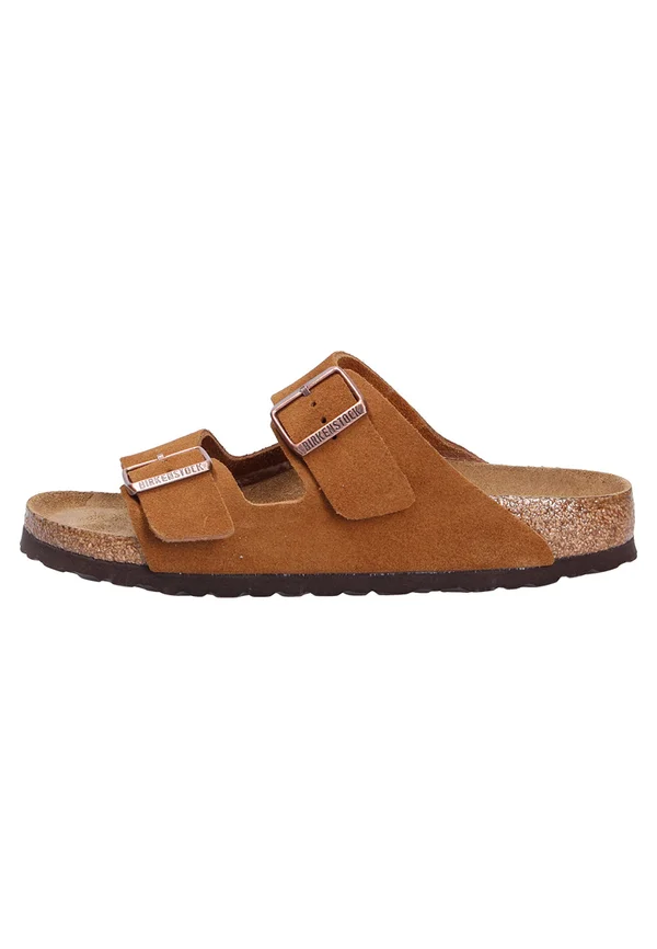 ARIZONA VL SFB NARROW - Pantolette flach - brown