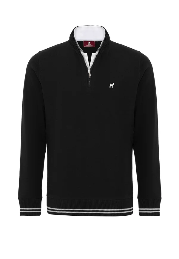 ARMANIE - Strickpullover - black
