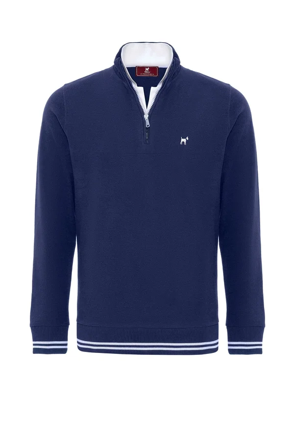 ARMANIE - Strickpullover - light navy