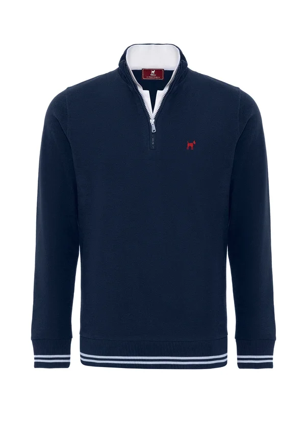 ARMANIE - Strickpullover - navy