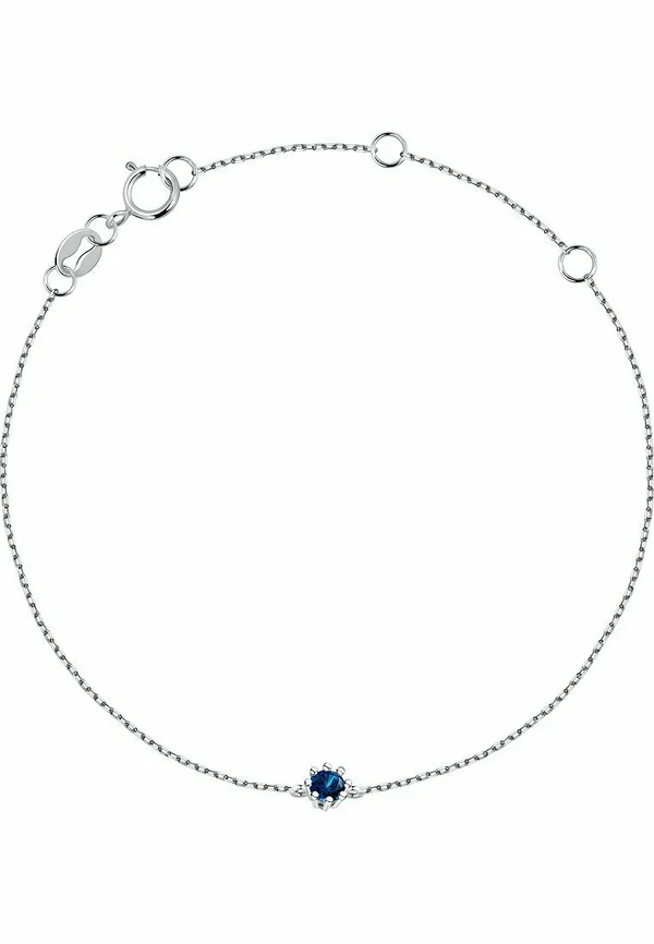 Armband - blau- und weißgoldfarben