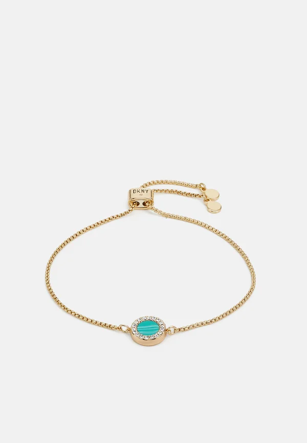 Armband - gold-coloured/turq