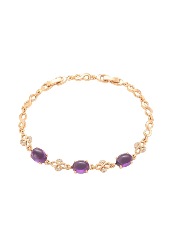 Armband - rose gold-coloured, lilac