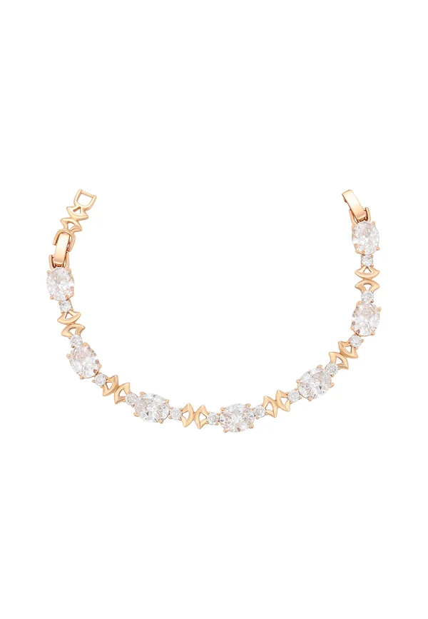 Armband - rose gold-coloured white